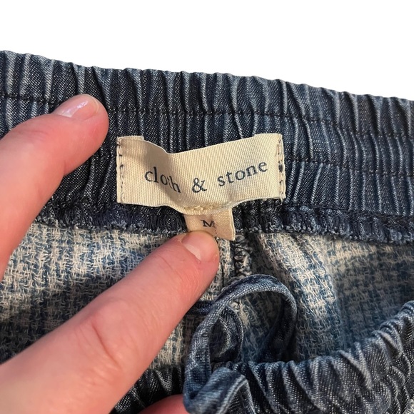 Cloth & Stone 100% Cotton Ankle Tapered Pants Medium - Picture 5 of 5